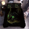 Capa De Edredom Gato Preto 200 X 200