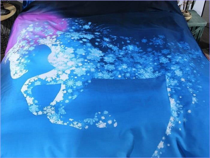 Capa De Edredon Cavalo De Neve