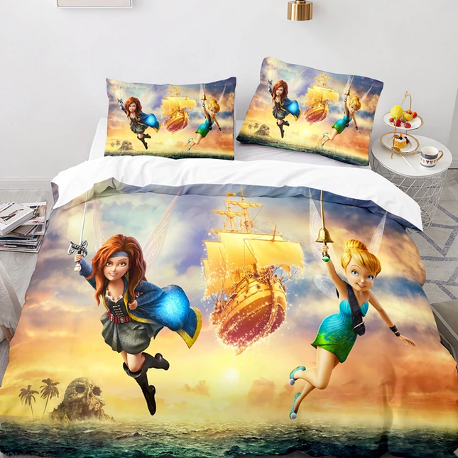 Capa De Edredom Tinker Bell E A Fada Pirata