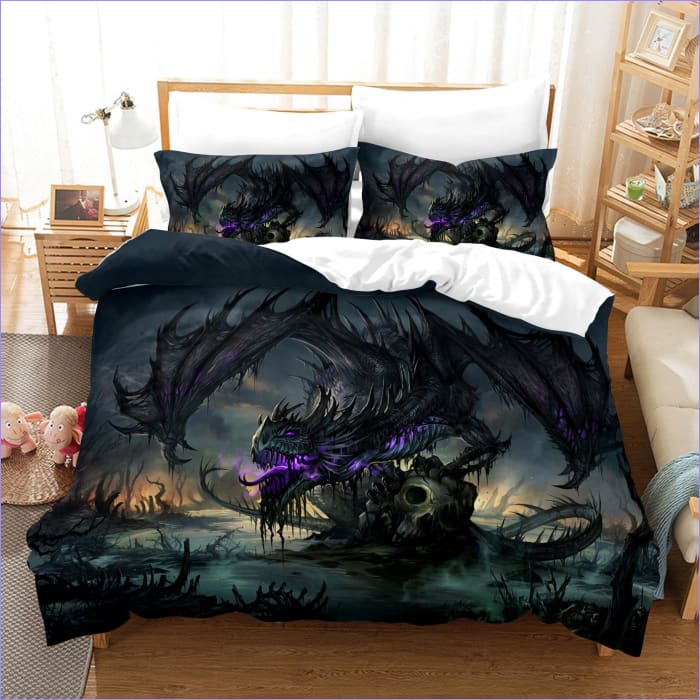 Capa De Edredon Dark Dragon
