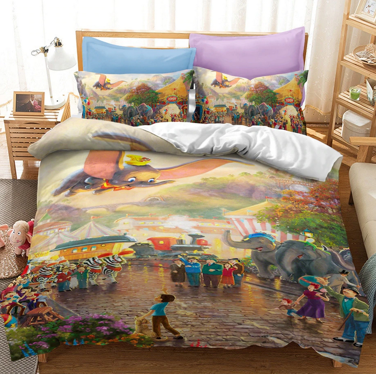 Capa De Edredom Dumbo No Circo