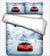 Capa De Edredom Ferrari Na Neve
