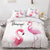 Capa De Edredom Rosa Flamingo 2 Pessoas