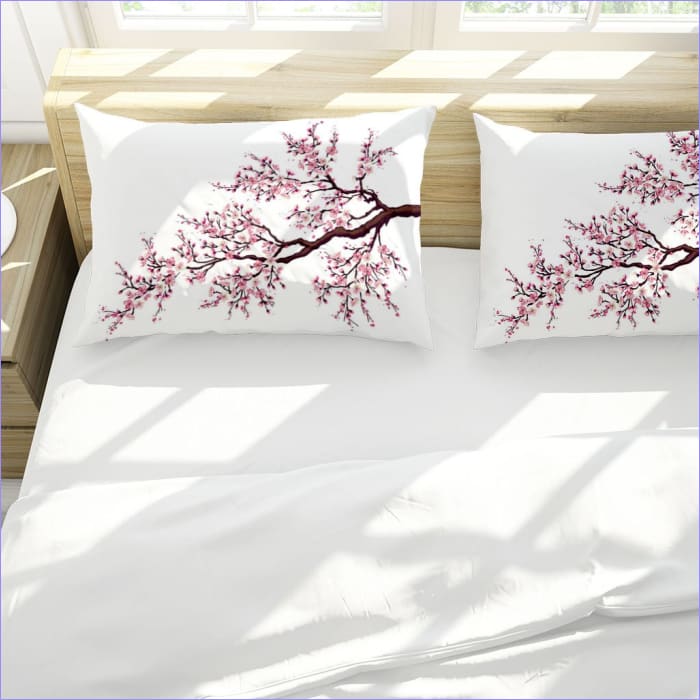 Capa De Edredom Flor De Cerejeira