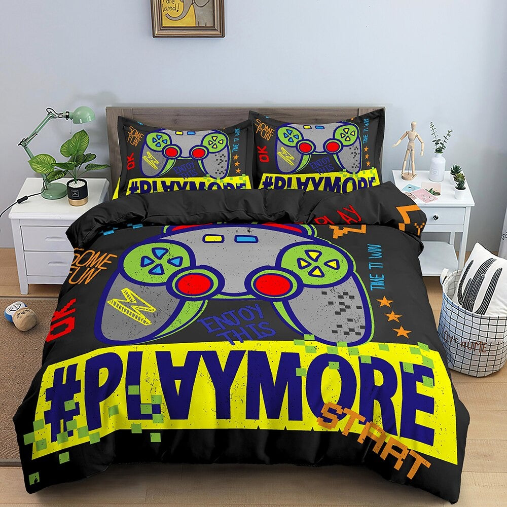 Capa De Edredom Gamer Play Plus