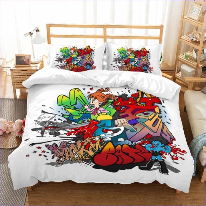 Capa De Edredom Graffiti 200x200