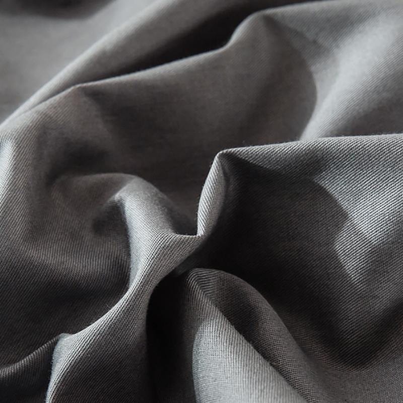 Capa De Edredom Cinza E Amarelo Mostarda