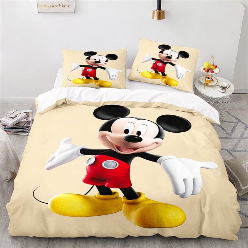 Capa De Edredom Amarelo Infantil Mickey