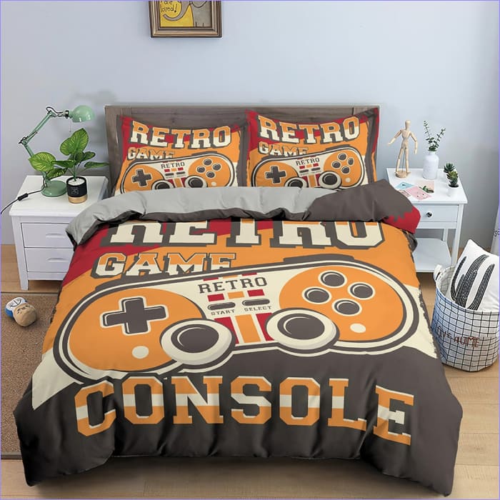 Capa De Edredom Retrô Para Videogame
