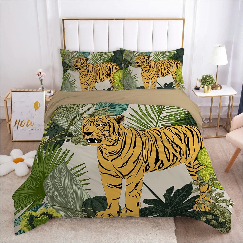 Capa De Edredon Selva 260 X 240 Tigre