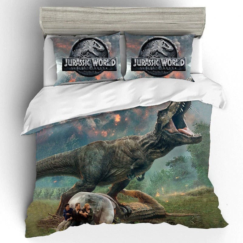 Capa De Edredom Jurassic World 2 Pessoas