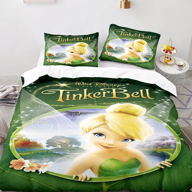 Capa De Edredom Verde Tinkerbell