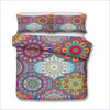 Capa De Edredon Mandala De Mosaico Colorido