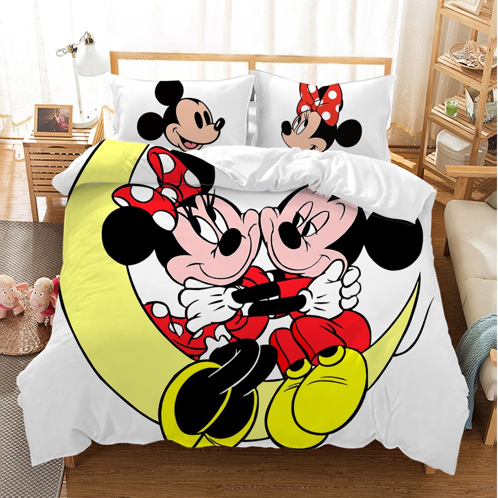 Capa De Edredom Mickey E Minnie Moon