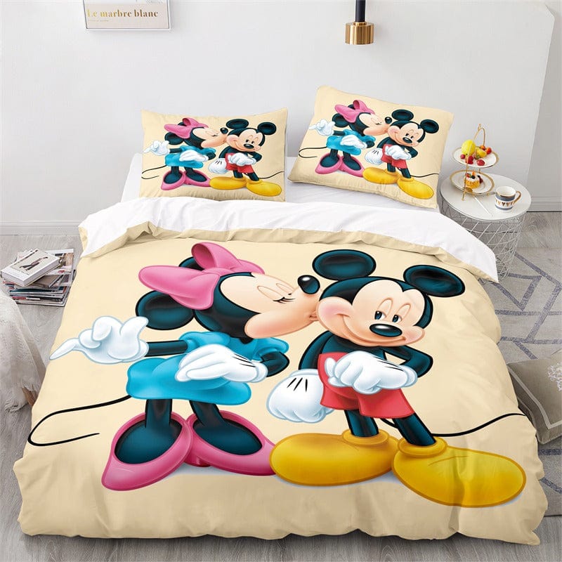 Capa De Edredon Dupla Mickey E Minnie