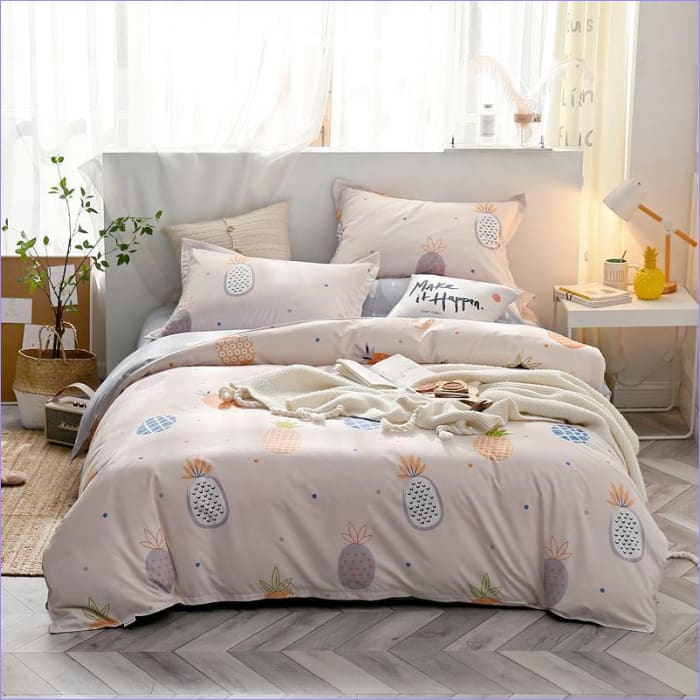 Capa De Edredom Moderna Abacaxi