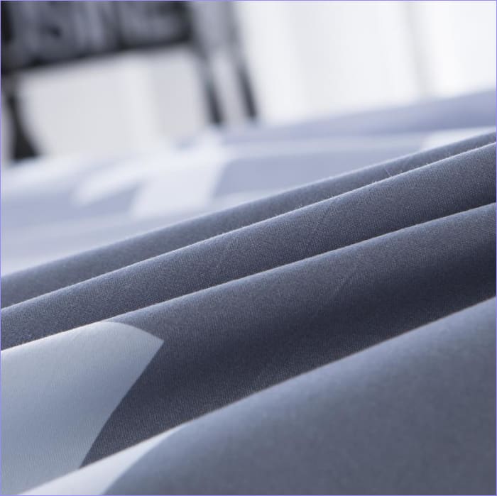 Capa De Edredon Branca Cruzada Moderna