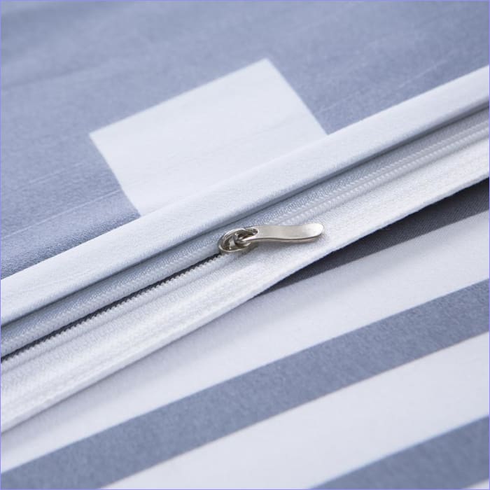 Capa De Edredon Branca Cruzada Moderna