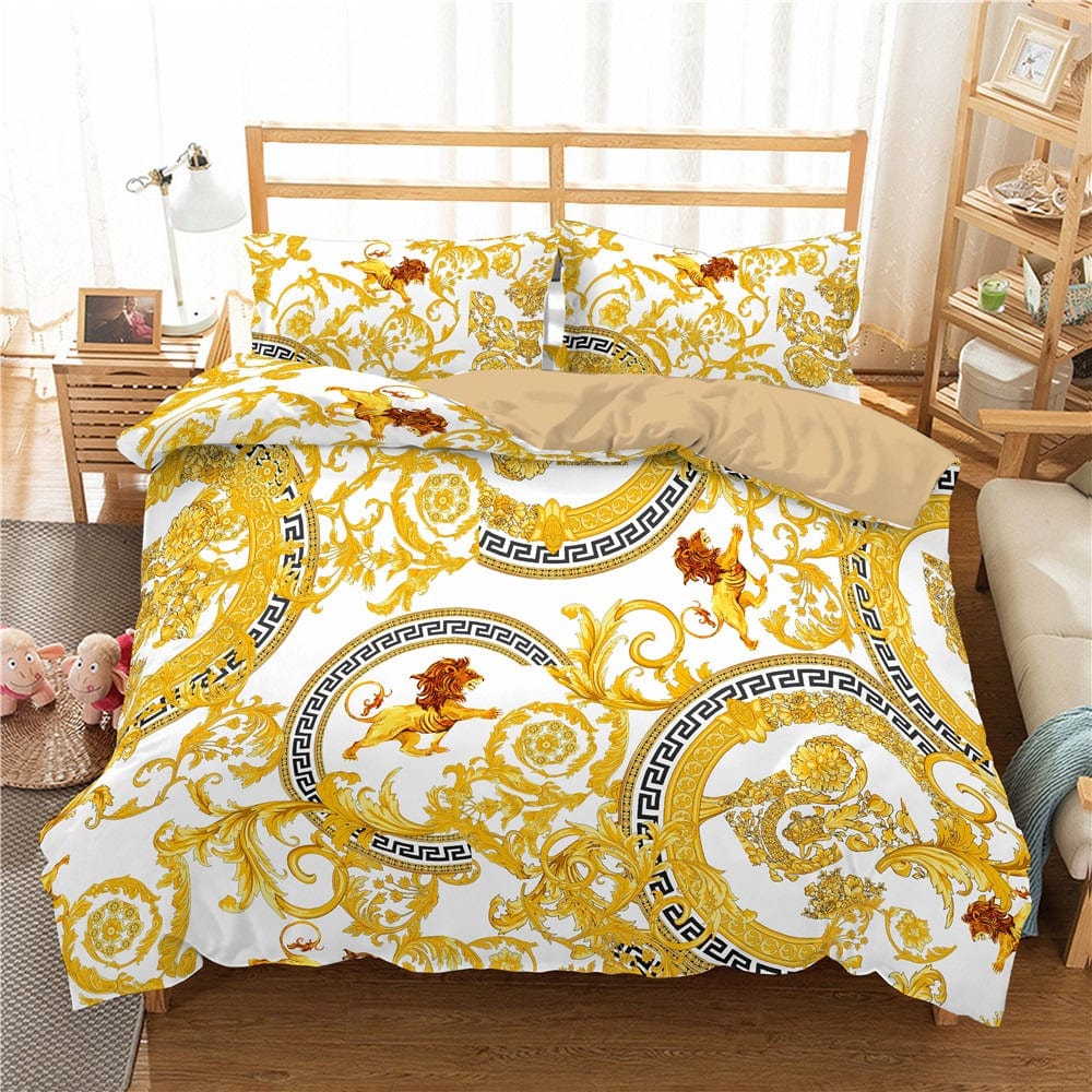 Capa De Edredon Padrão Barroco