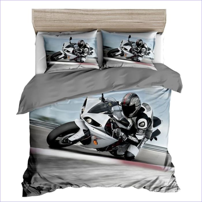 Capa De Edredom Yamaha Moto GP