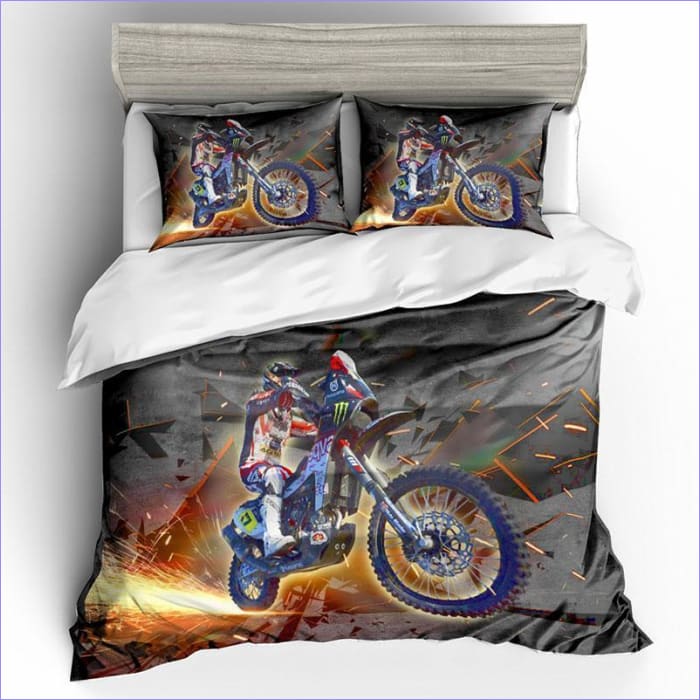 Capa De Edredom Motocross Graphik