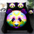 Capa De Edredon Panda Multicolorida