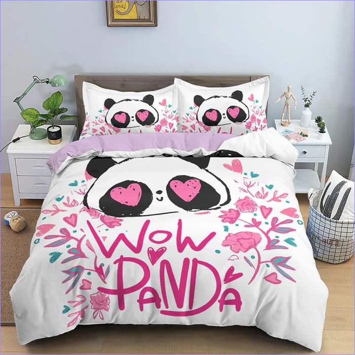 Capa De Edredon Panda Wow
