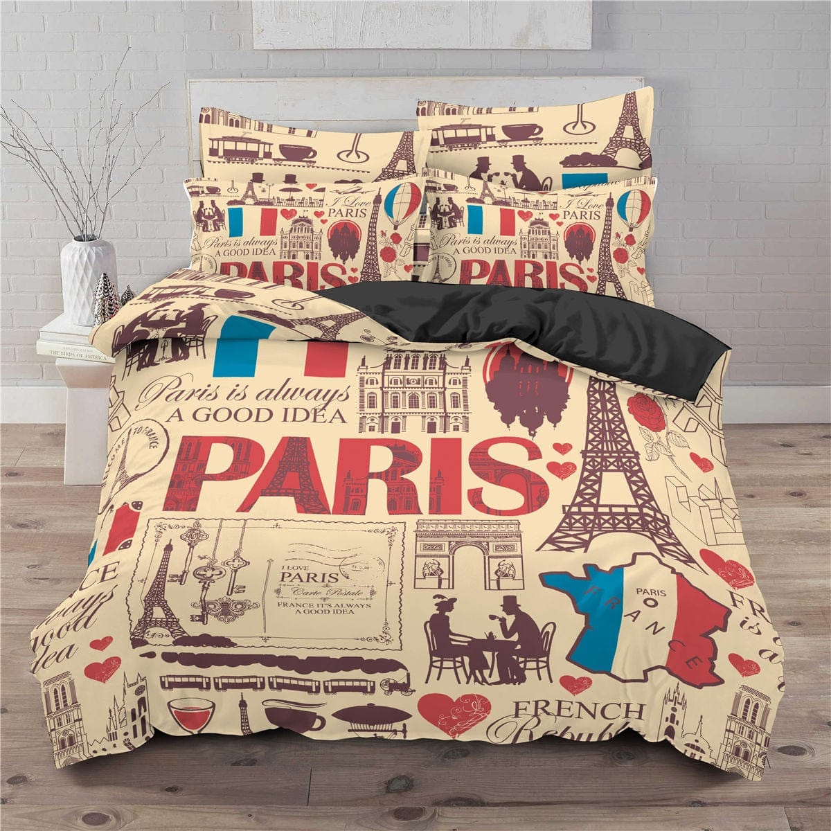 Capa De Edredom Paris 200x200