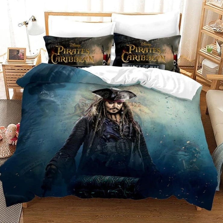 Capa De Edredom Piratas Do Caribe