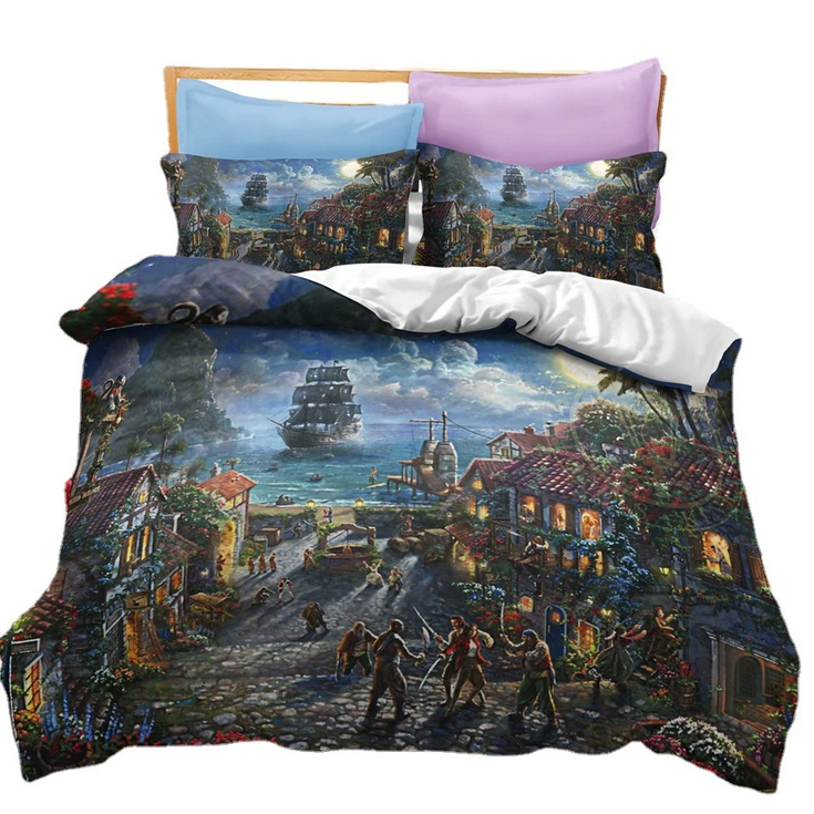 Capa De Edredom Piratas Do Caribe