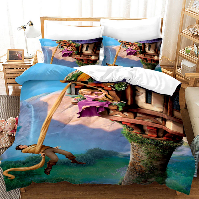 Capa De Edredom Rapunzel E Flynn Tour