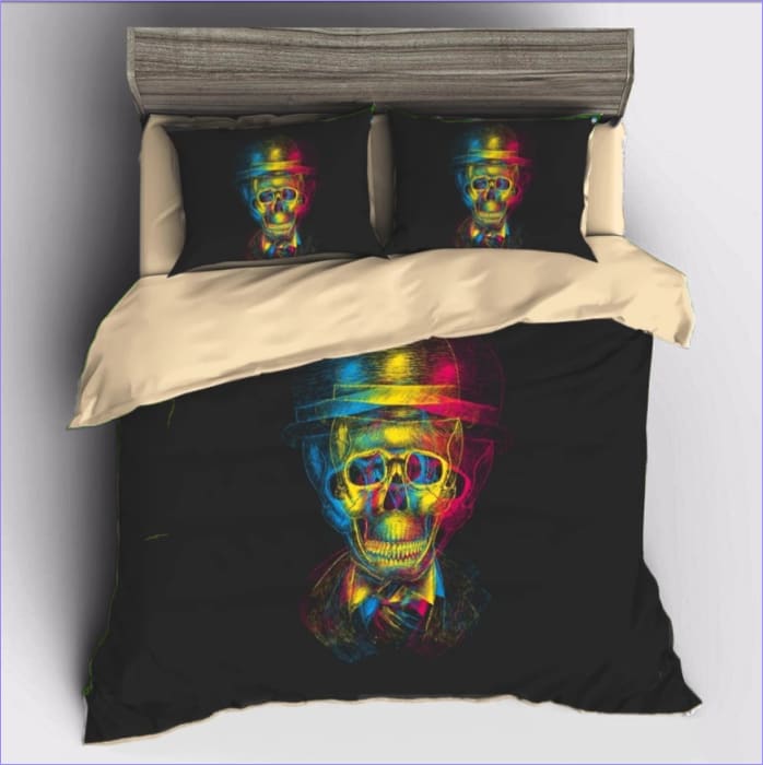 Capa De Edredom De Caveira Anônima