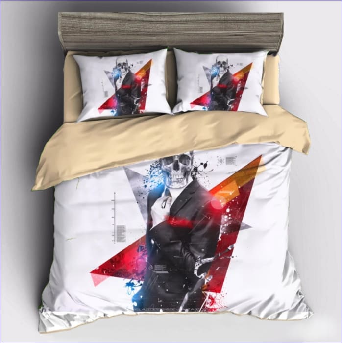 Capa De Edredon Fantasia De Caveira