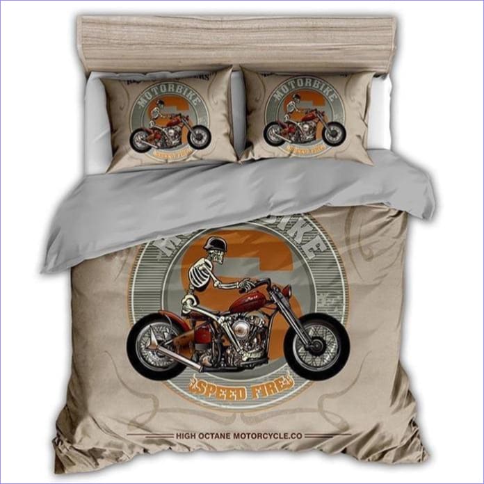 Capa De Edredom De Caveira Speedfire