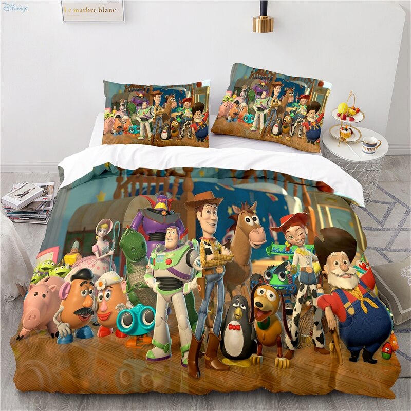 Toy Story Woody, Buzz E Todos Os Seus Amigos Capa De Edredom