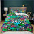 Capa De Edredom Verde Graffiti POW