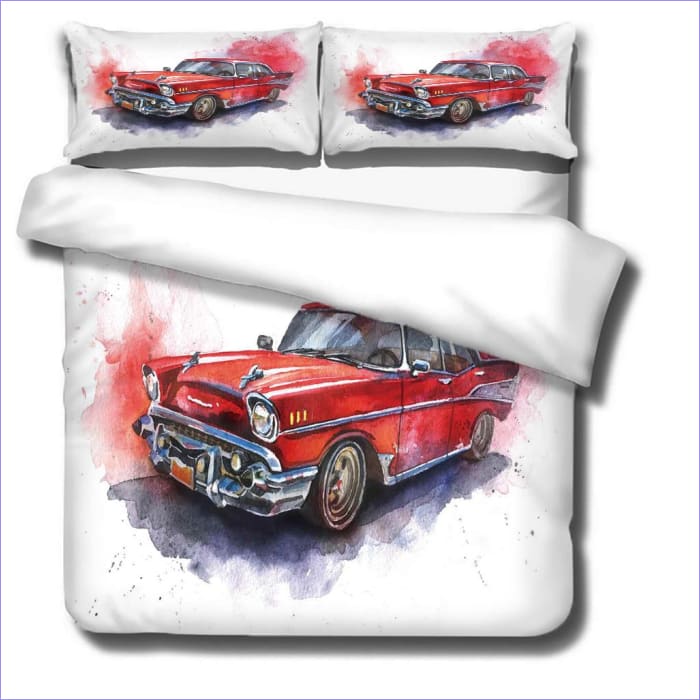 Capa De Edredom Para Carro Retrô