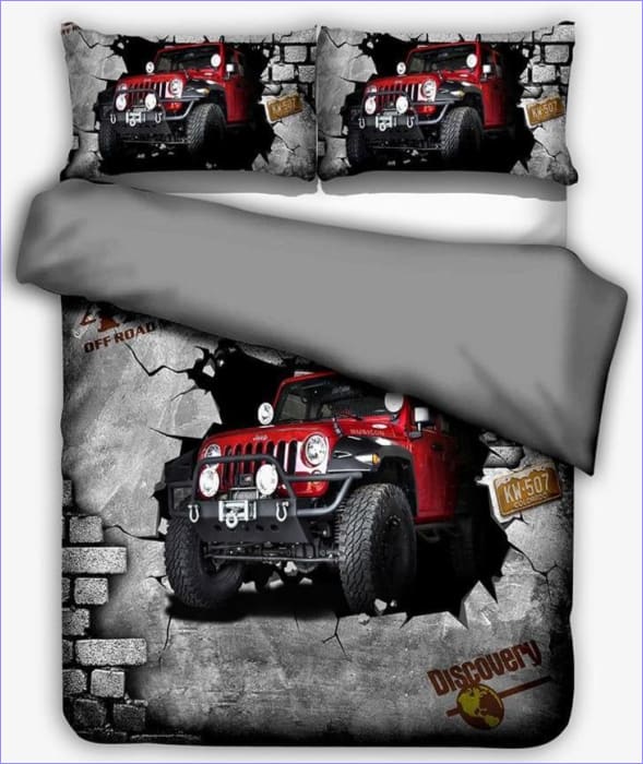 Capa De Edredom Para Carro Off-Road 4x4