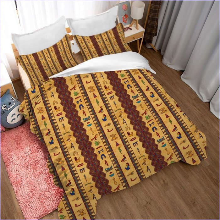 Capa De Edredon Padrão Egípcio