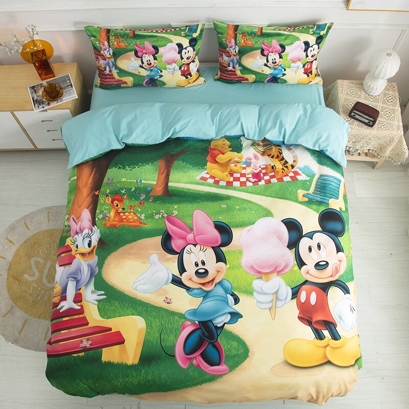Capa De Edredom Mickey E Minnie Park