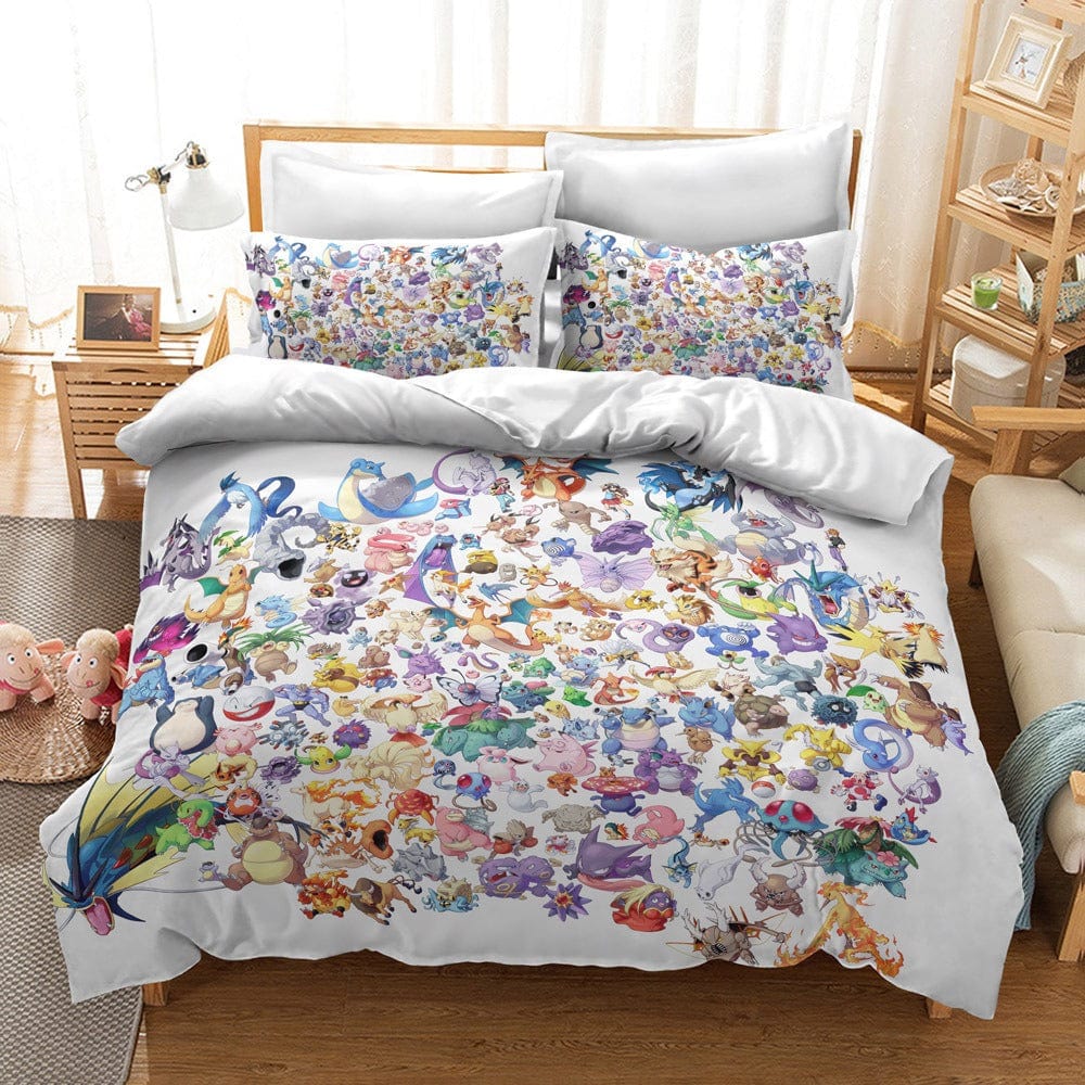 Conjunto De Cama Pokémon 1 Pessoa