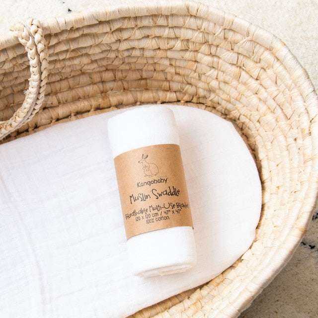 Cobertor De Bebê Branco