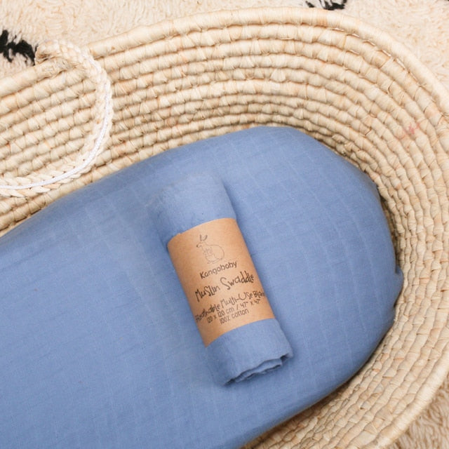 Cobertor De Bebê Azul