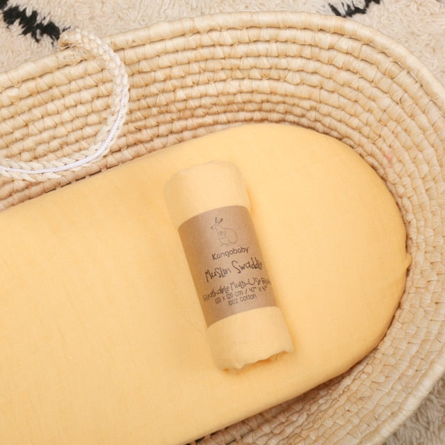 Cobertor De Bebê Amarelo