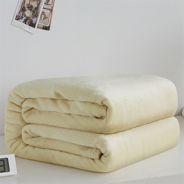 Cobertor De Lã Branco Xadrez Branco