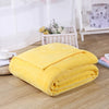 Cobertor De Lã Amarelo Xadrez Amarelo